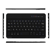 Mini kablosuz klavye tablet pc için evrensel cep telefonu ve iPad android windows desteklenebilir ince ve şık boyutu