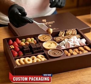 OEM ODM Custom Dessert Gift <b>Boxes</b> Luxury Dessert <b>Party</b> <b>Boxes</b> with Custom Design Food Grade Dessert Packaging <b>Boxes</b> for Catering - Product Image 1