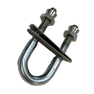 Boulon en U marin avec écrous et plaques doubles - Product Image 1