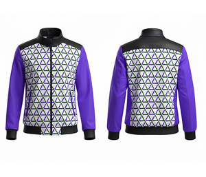 Chaqueta Deportiva Personalizada para Exteriores con Sublimación Completa, Ropa para Correr y Hacer Ejercicio, Cálida, Transpirable y de Secado Rápido |   Tallas Hombre Mujer Juvenil - Product Image 3