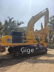 Excavatrice sur chenilles hydraulique Komatsu PC400-7 d'occasion, 40 tonnes, modèle 2018, d'origine japonaise, 90 % neuve (moteur et pompe hydraulique) - Product Image 5
