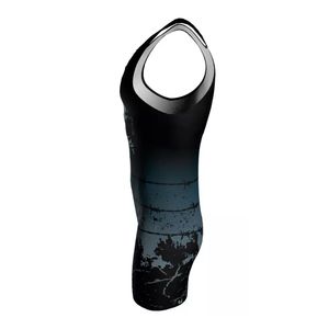 Combinaison de lutte personnalisée, anti-rétrécissement, extensible, respirante, légère, impression par sublimation professionnelle, tissu polyester 240g - Product Image 4