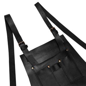 Delantal Profesional de Cuero para Artistas del Tatuaje, Protección a Prueba de Tinta - Equipo de Estudio de Cuero Genuino para Artistas LPN-0322 - Product Image 4