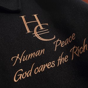 Human Peace Lab Unisex Varsity <b>Jacket</b> Streetwear Winter Wool Blend Quick Dry Embroidered <b>Stars</b> Front Customizable Stand Collar - Product Image 6