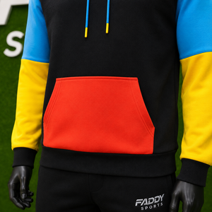 Sweat à capuche long et épais personnalisé pour homme, imperméable, color block, pour le ski et le snowboard, idéal pour les sports d'hiver et les activités de plein air - Product Image 5