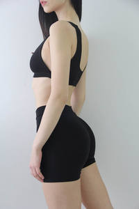 Conjunto Deportivo Informal de 2 Piezas para Mujer, Ropa de Yoga, Top Corto + Sujetador Deportivo, Leggings Elásticos de Cintura Alta, Conjuntos Deportivos para Gimnasio - Product Image 5