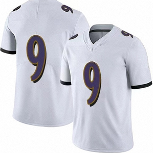 Maillot de football américain personnalisé, col en V, uniforme d'équipe, chemise de sport pour hommes et jeunes, vêtements de sport en gros OEM - Product Image 1