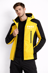 Veste imperméable légère en nylon Defender, veste d'entraînement de football, veste de sport patchwork, coupe-vent coloré, vestes d'extérieur pour hommes - Product Image 4