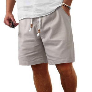 Pantalones Cortos Casuales de Felpa Francesa 100% Algodón para Hombre, Diseño de Moda, Logotipo Personalizado Bordado, Estilo Cargo - Product Image 1