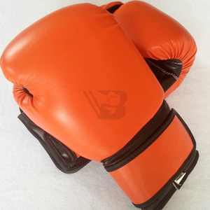 Men's New Design Leather MMA Kick Boxing <b>Gloves</b> with <b>Moisture</b> Wicking Lace-Up Closure Made in Pakistan for Martial Arts Training - Product Image 3