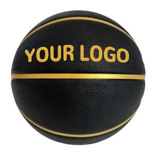 Balones de Baloncesto Personalizados en Blanco y Negro, Balón de Goma de Tamaño Oficial para Entrenamiento Deportivo, Balones de Práctica Cosidos - Product Image 6