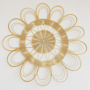 Accessoires de chambre d'enfant, décorations murales artisanales, breloques suspendues en rotin durable, fournisseur direct, prix direct. - Product Image 6