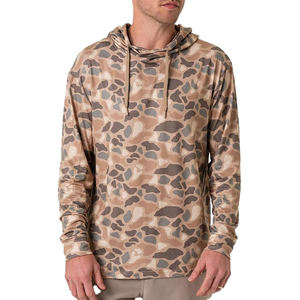 Sweat à capuche pour homme en mélange coton-polyester, motif glace, capuche à cordon, doublure polaire, poches, idéal par temps froid - Product Image 3