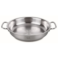 Wajan Penggorengan Stainless Steel 304 Multifungsi Anti Lengket Dalam untuk Memasak Grosir Komersial Peralatan Dapur Anti Lengket Korea