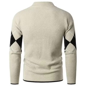 Pull pour homme, tricot élégant, confortable, manches longues, vêtements décontractés pour l'hiver, agent de production de tricots Dhaka. - Product Image 4