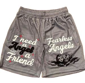 Shorts de sport pour hommes en tissu mesh personnalisé, nouvelle conception, sublimation, taille élastique, shorts en mesh personnalisés pour hommes - Product Image 4