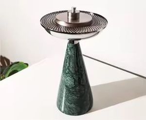 Skies Trader Bk201 Modern Marble Base <b>Hookah</b> Metal Top Stylish Shisha <b>Pipe</b> Conical Design Eco-Friendly Organic Smoking Device - Product Image 6