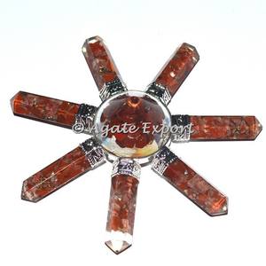 Pirámide de Orgón de Yoga de Cuarzo de Cristal más Tendencia | Protección EMF Curación de Piedra de Orgón Pirámides Curación Artesanía de Piedra de Cristal - Product Image 5