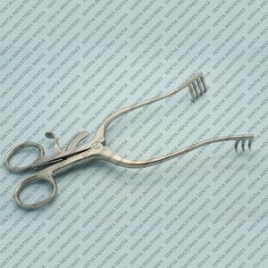Retractor Weitlaner Reutilizable de Grado OR con 3×4 Puntas Afiladas, Retractor Quirúrgico, Instrumentos Quirúrgicos Ortopédicos - Product Image 5