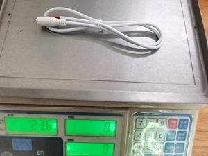 5.5X2.1 Chaqueta de PVC con núcleo de cobre impermeable Tira de arnés de cables de CC y semitira con conectores macho para aplicaciones electrónicas - Product Image 3