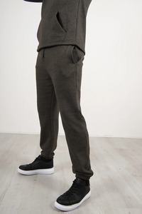 Advanced Hooded Casual Pullover Tracksuit <b>Set</b> with Solid Pattern Eco-Friendly & Windproof Fleece Lining-FITSALE LLC - Product Image 4