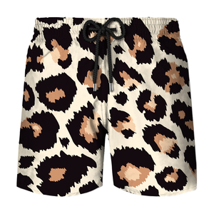 Pantalones Cortos de Lona de Poliéster 100% de Alta Calidad para Hombre, Cintura Media, Casuales, Diseño Sólido, Transpirables y de Secado Rápido - Product Image 4