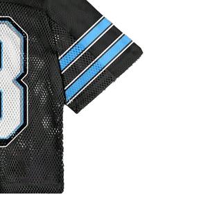 เสื้อฟุตบอลอเมริกันขนาดใหญ่สำหรับผู้ชายเสื้อตาข่ายระบายอากาศมีแขนสั้นพิมพ์ลายไซส์ใหญ่พิเศษออกแบบได้ตามต้องการ - Product Image 5