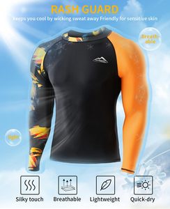 Custom Made <b>Womens</b> long Sleeve <b>Rashguard</b> Sublimation Polyester UV Protection Swimwear Wholesale OEM OEM Wholesale Factory - Product Image 3