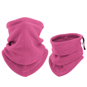 OEM ODM 100% Polyester Adjustable Unisex Winter Polar Fleece <b>Neck</b> <b>Warmer</b> Custom Color Logo Available - Product Image 5