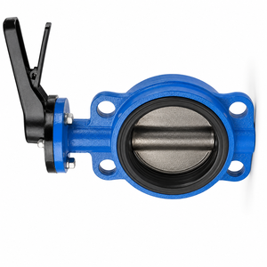 Vanne papillon en fonte de 2 pouces, type Wafer, disque en fonte SG, tige en acier inoxydable SS410, siège EPDM/Nitrile, PN16 Classe 125 - Product Image 4