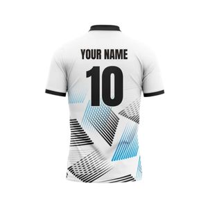 Premium <b>White</b> Abstract Geometric Breathable Lightweight Moisture Wicking Short Flag Printed Customizable Team Performance - Product Image 2