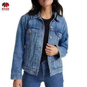 Chaqueta Vaquera Personalizada Ryan Pro Gear para Mujer, Tejido Transpirable y Cómodo con Logotipo Personalizado, Ecológica - Product Image 3