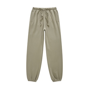Pantalon de survêtement OEM en gros, pantalon de jogging vierge, pantalon de jogging personnalisé, pantalon de jogging en molleton de couleur unie imprimé - Product Image 5