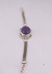 925 Sterling Silver Gold Plated Luxury <b>Beaded</b> Chain <b>Bracelet</b> Handcrafted Statement Jewelry for Anniversary Wholesale - Product Image 4