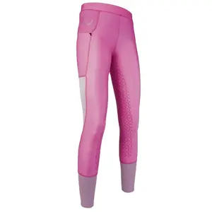Many Colors Horse Riding Equestrian smart silicone gripping High Waist super soft Fabric leggings with cell phone pocket