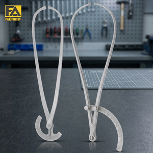 Pelvimeter, forceps obstétrical gradué en centimètres, ensemble d'instruments chirurgicaux, classe I, certifié CE, ISO13485 - Product Image 2