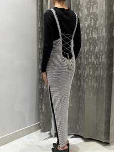 Vestido de malla de aluminio: Disfraz de guerrero medieval, con abertura lateral, sin abertura lateral - Product Image 4