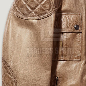 Blouson de moto en cuir léger et confortable pour homme 2026 – Vêtement de course hivernal respirant, coupe-vent et imperméable à manches longues - Product Image 6