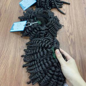 Wholesale Price 100% Vietnamese Human <b>Hair</b> Black Steam <b>Curly</b> Raw <b>Hair</b> Bundle Weft <b>Hair</b> Extensions No Shedding No Tangles - Product Image 2