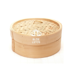 ตะกร้านึ่งอาหารทำจากไม้ไผ่เกรดนำกลับมาใช้ใหม่ได้ - Product Image 1