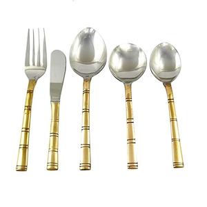 ชุดเครื่องใช้บนโต๊ะอาหารแฟนซีทำด้วยมือทำด้วยมือทำจากโลหะ4ชิ้นใช้สำหรับตกแต่งบ้านและร้านอาหารที่ทันสมัยตามสั่ง - Product Image 1