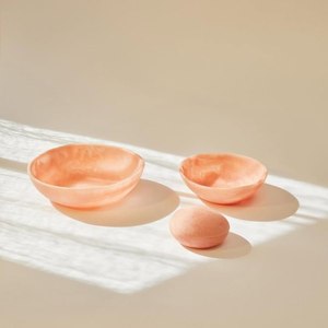 Nouveau design 2026 : Bol de service alimentaire en résine époxy, écologique et personnalisable, pour vaisselle de fête, décoration de table et de maison - Product Image 1