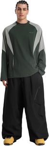 Pantalon de ski unisexe chauffant, coupe-vent et imperméable avec poches zippées et technologie -Tex pour adultes, sports de neige - Product Image 2