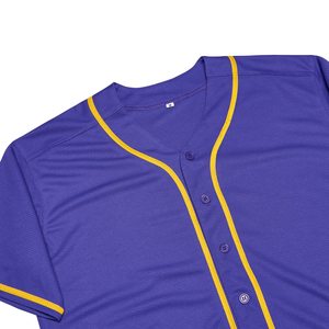 Maillot de baseball personnalisé de haute qualité avec impression par sublimation, vêtements de sport, club de fans, ligue universitaire, taille plus, respirant - Product Image 5