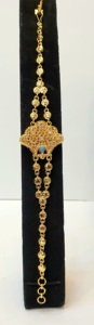 New Arrival 24KT Gold Plated <b>Long</b> Necklace Set Arabian Collection Fine Jewelry for Weddings - Product Image 4