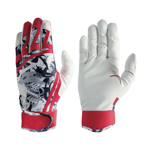 Guantes de béisbol personalizados con correa ajustable, guantes deportivos para atletas, pedidos al por mayor para equipos, precios de fábrica - Product Image 6