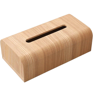 Cajas de pañuelos de madera hechas a mano con logo personalizado, color madera natural, cajas de pañuelos personalizadas, precio superior - Product Image 4