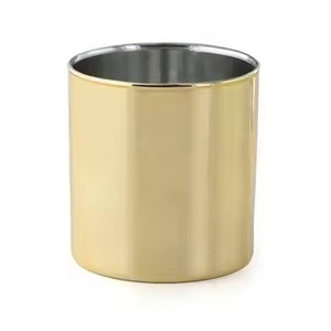 Antique Gold Metal Candle Jar <b>Tea</b> <b>Light</b> <b>Holder</b> for Home Decoration Wedding Centerpiece and Gift Purpose - Product Image 2