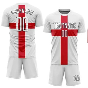 ชุดฟุตบอลแบบซับลิเมชั่นแห้งเร็ว ระบายอากาศได้ดี ดีไซน์ยอดเยี่ยมประจำปี 2025 ผลิตจากโพลีเอสเตอร์ 100% ชุดทีมฟุตบอลแบบสั่งทำพิเศษ - Product Image 4