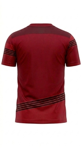 T-Shirt Personalizzata in Sublimazione Unisex in Tessuto Poliestere ad Asciugatura Rapida Traspirante Leggera per Sport e Casual Vendita all'Ingrosso <span class=keywords><strong>di</strong></span> Fabbrica - Product Image 3